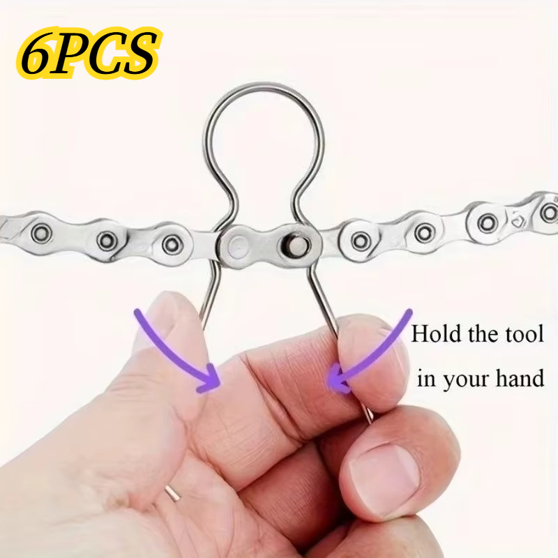 Chain Quick Link - 6 alicates para cadenas de bicicleta,