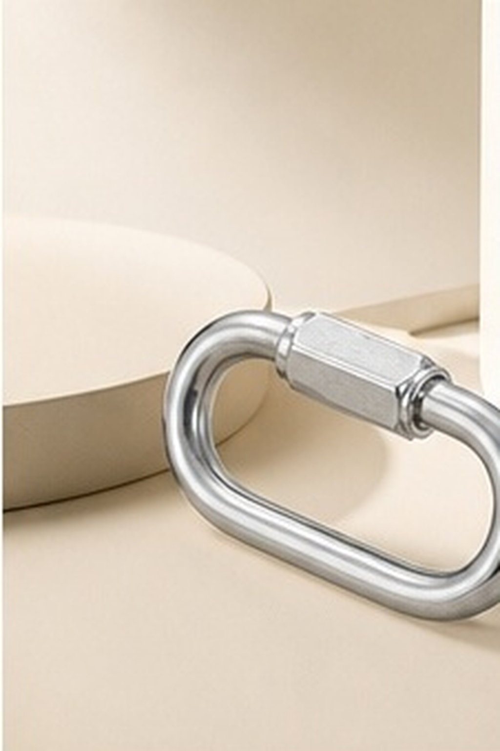 Chain Quick Link - 8 piezas de mosquetones de acero