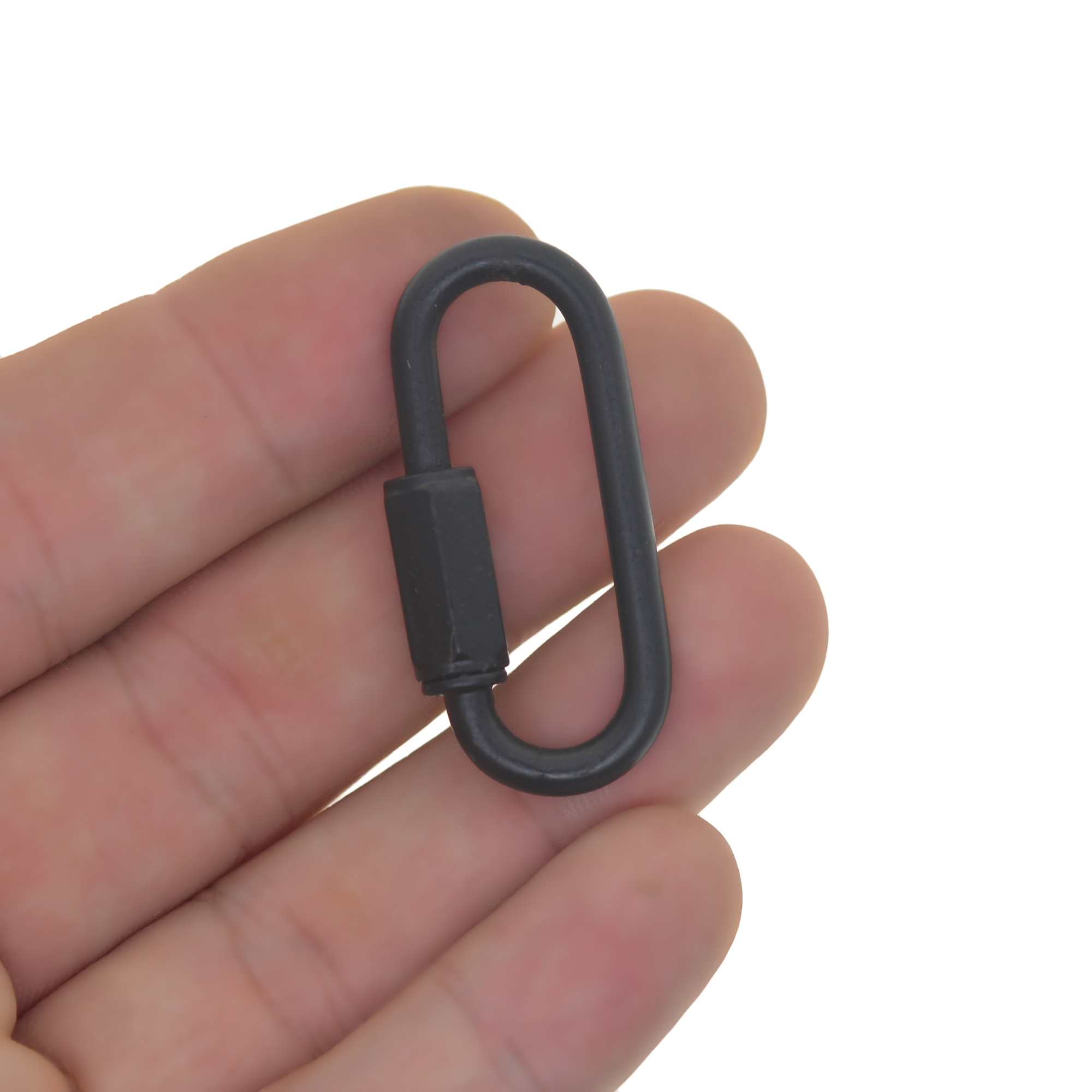 2 unidades, color negro mate,  - Chain Quick Link reseña y precio