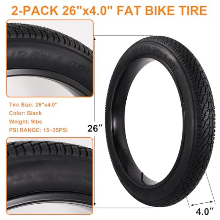 Paquete de 2 Neumáticos para B - Mountain Biking Tube reseña y precio