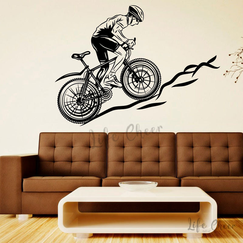 Pegatinas de pared de ciclismo - Mountain Biking Europe reseña y precio