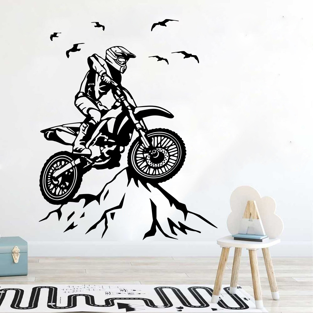 Pegatina de pared de montaña p - Mountain Biking Europe reseña y precio
