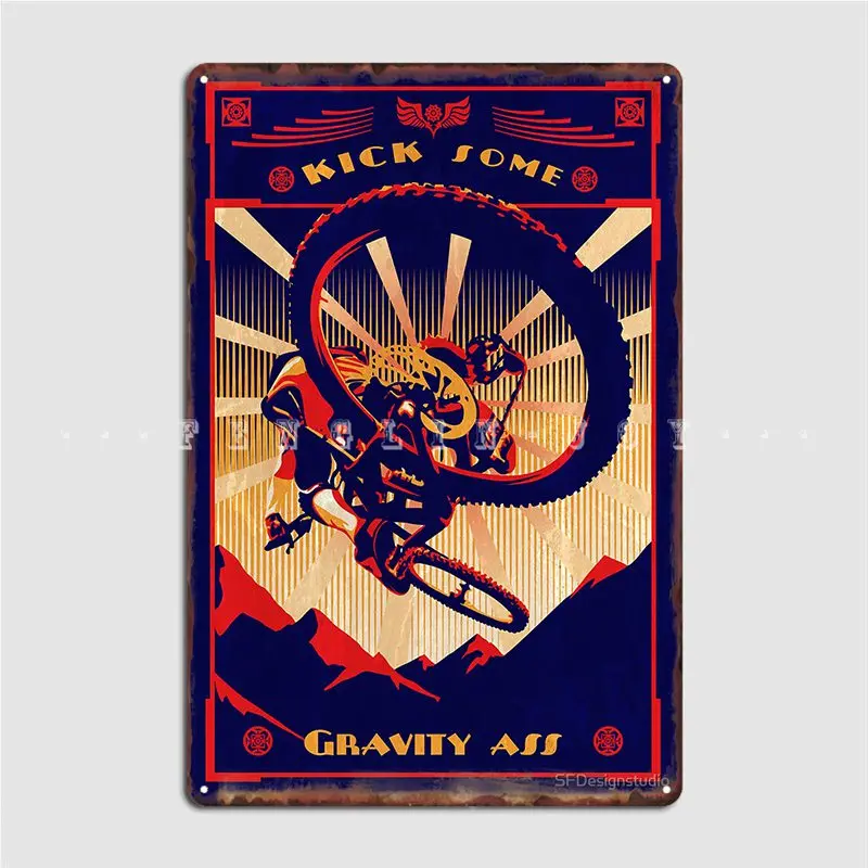 Póster Retro de bicicleta de m - Mountain Biking Europe reseña y precio