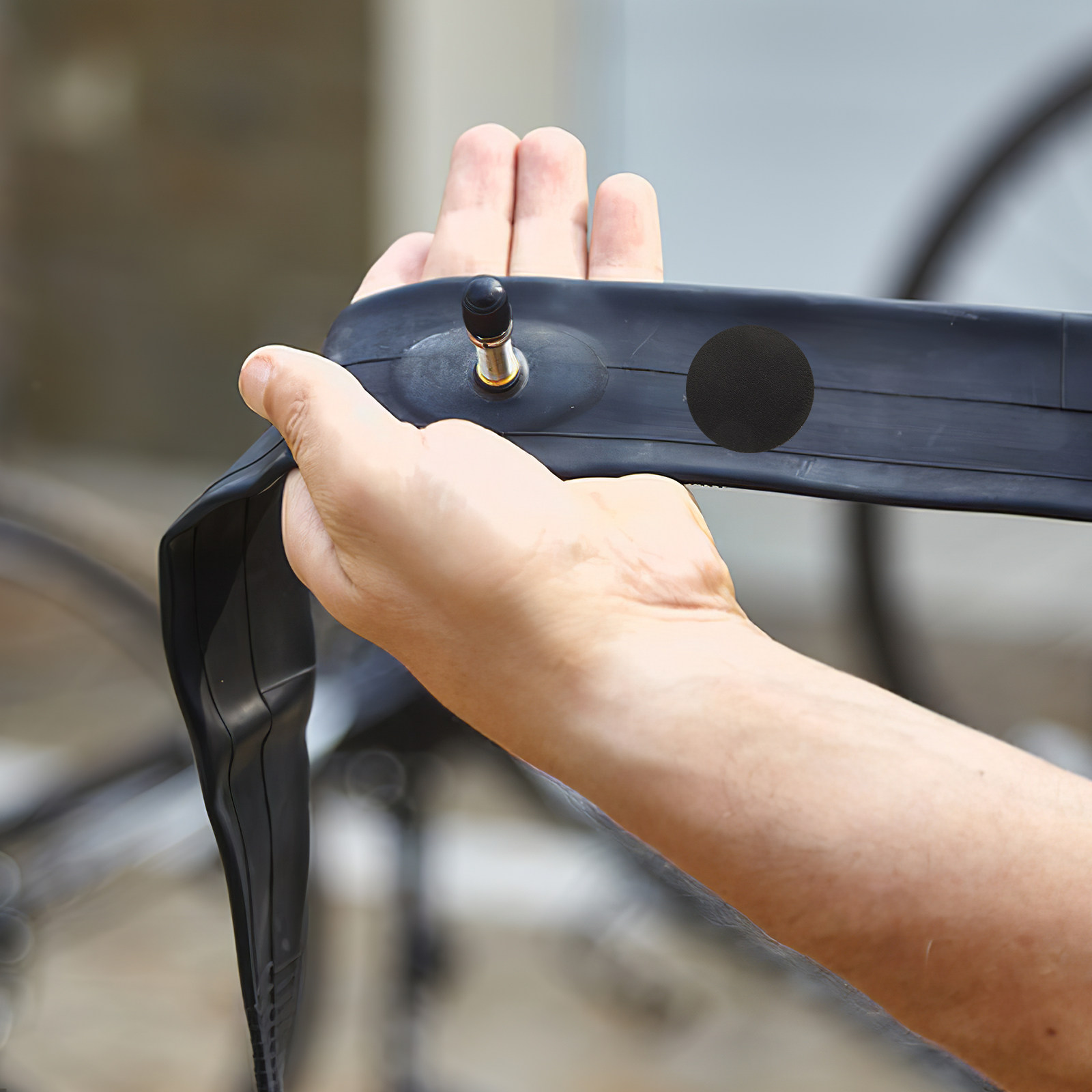 Parches para neumáticos de bic - Mountain Biking Tube reseña y precio
